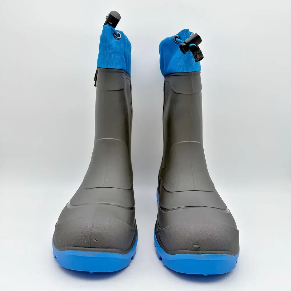 Kamik Kids Snobuster Winter Boot US 6 EU 38 Grey Blue Waterproof NIB